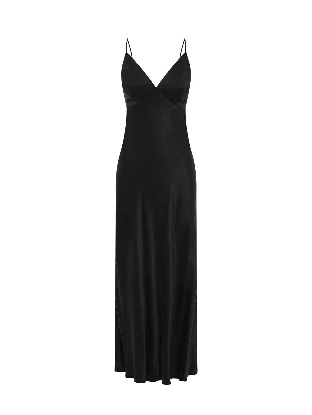 Kivari Bianca Open Back Slip Dress Black Size AU 10 photo 6
