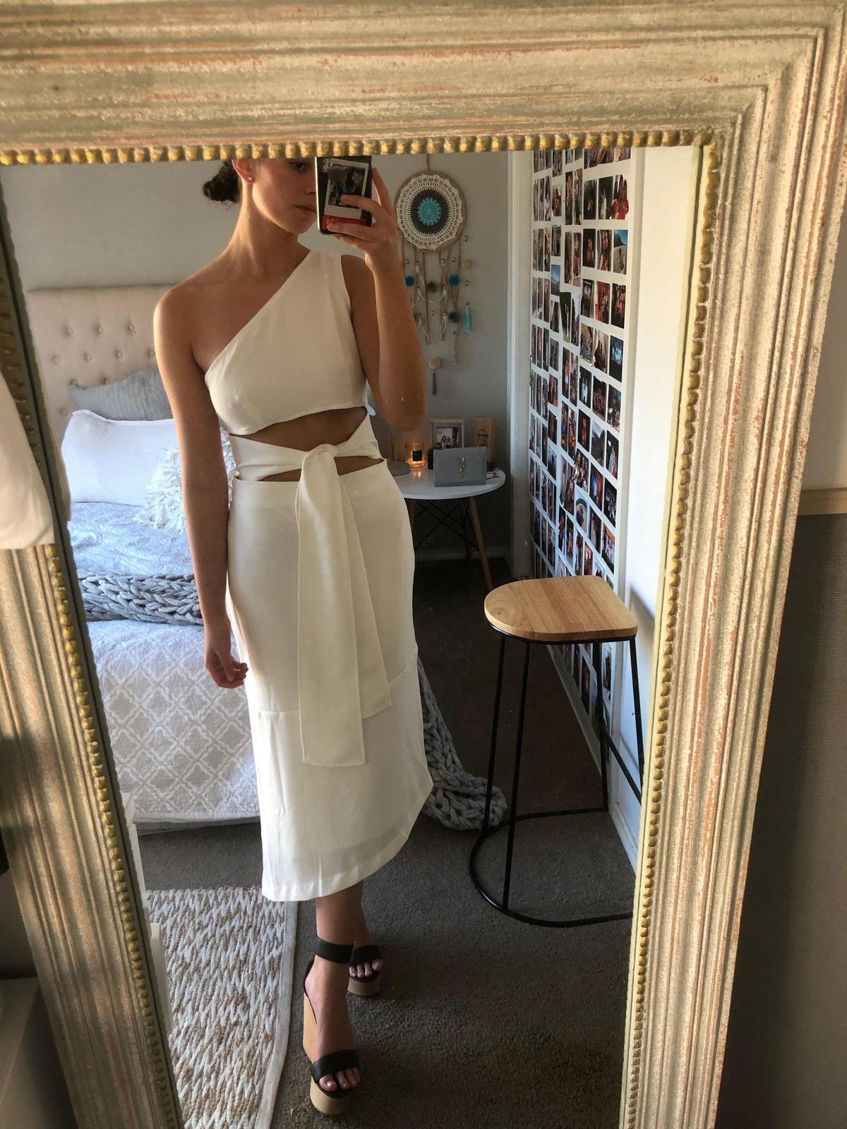 Maurie & Eve 'After Midnight Dress' White 10 photo 2