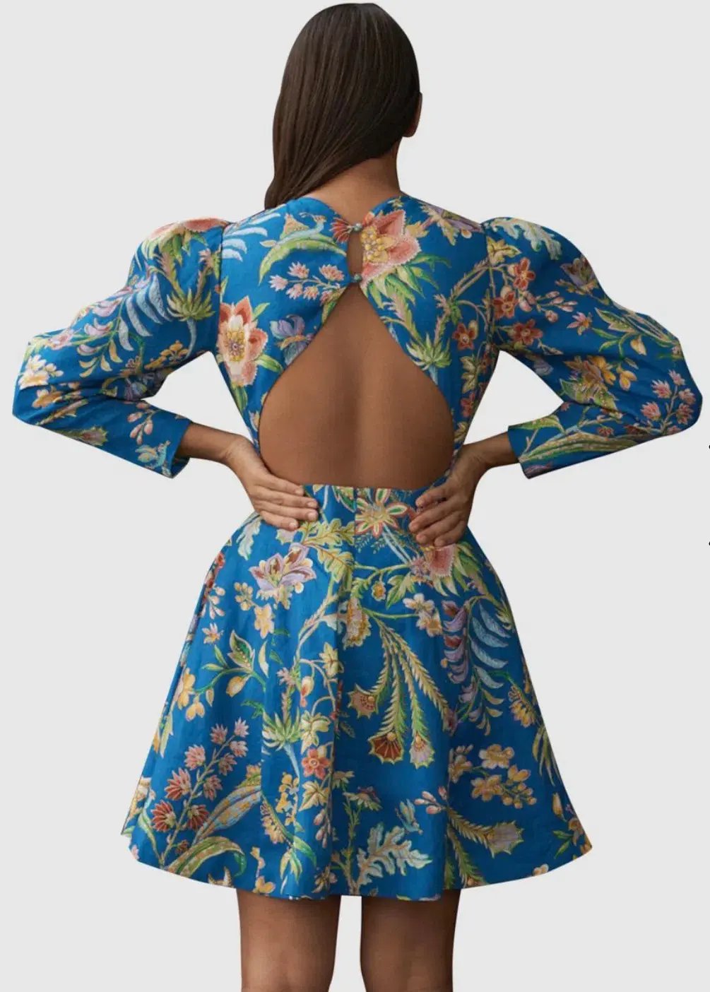 Alemais June Mini Dress Floral Size 12 photo 3