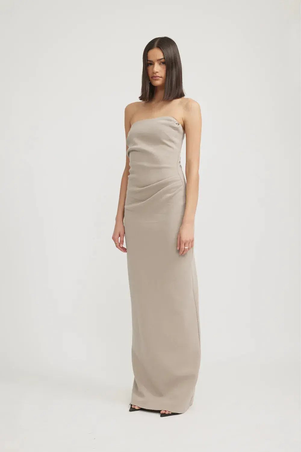 TOJHÀ Desiree Dress in Stone Size 6 photo 4