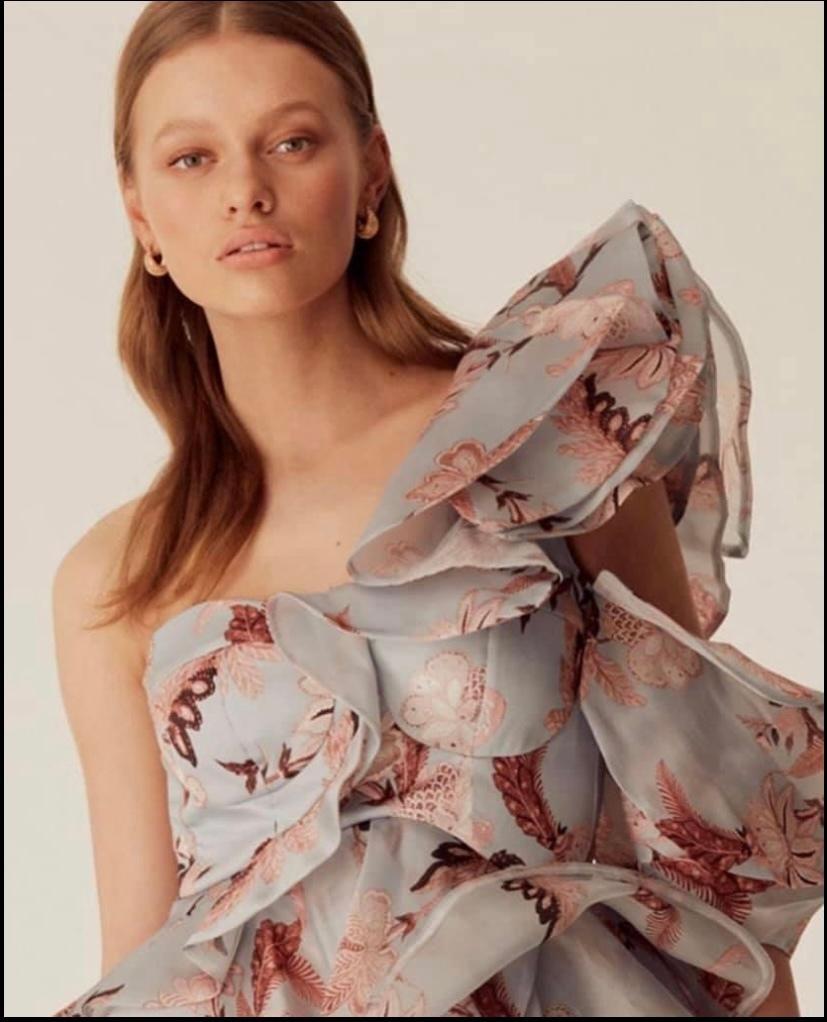 Thurley Folklore Frill Dress in size 8 photo 2