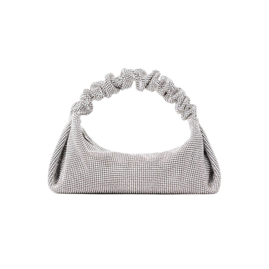 Alexander Wang Crystal Mesh Scrunchie Bag photo 2
