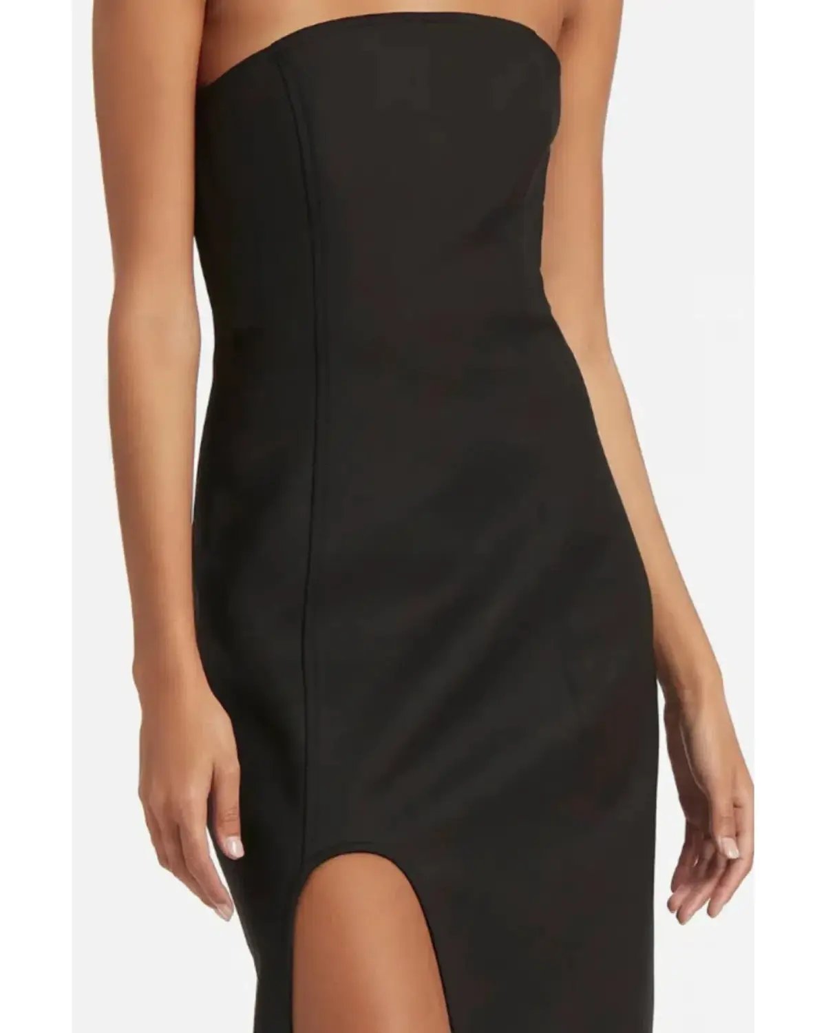 Sir The Label Marco Strapless Dress Black Size 2 / AU 10 photo 3