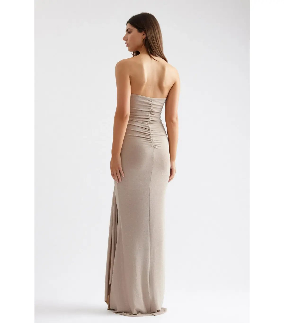 Lexi Tiffany Dress in Champagne Size AU 10 photo 3