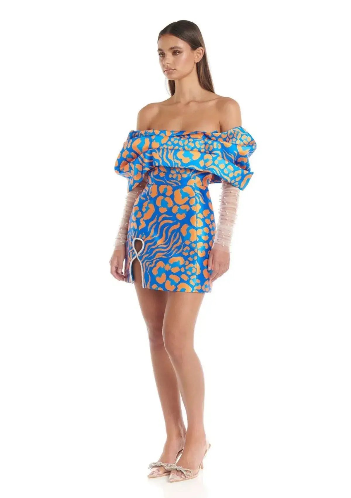 Eliya The Label Lola Mini Dress in Blue Size Small / AU 8 photo 4