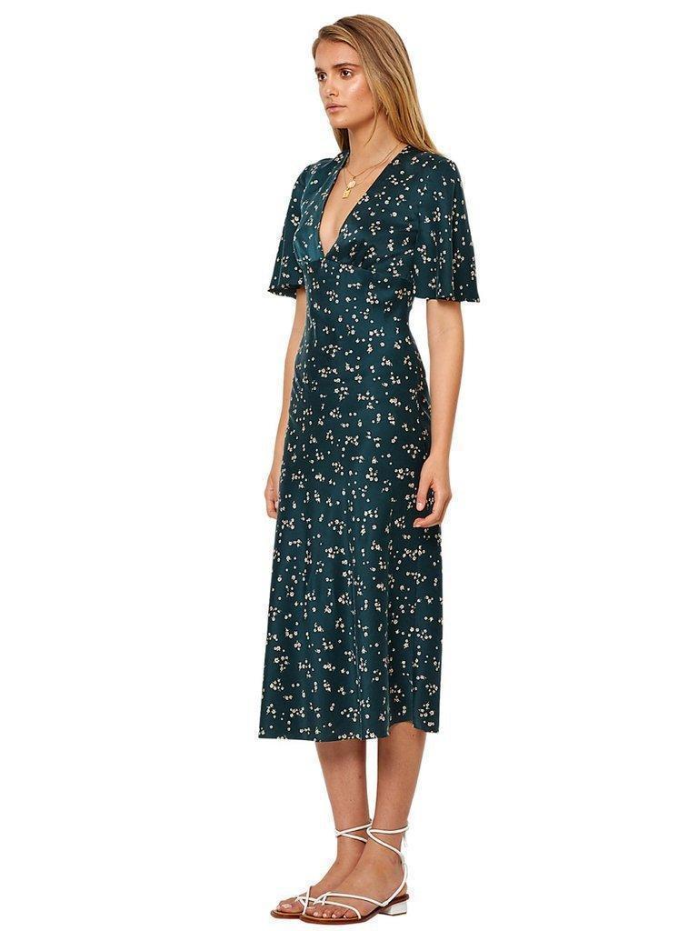 Bec and Brige Jardin Midi Dress Size 10 photo 5