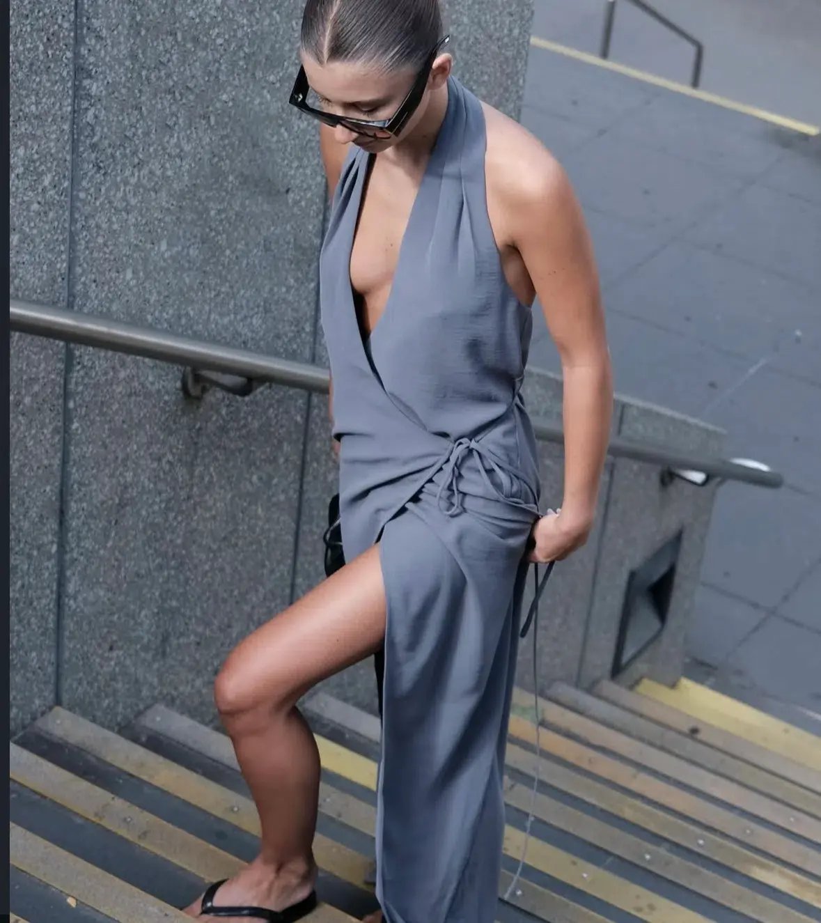 C/MEO Collective Love Like This Dress Grey Size XXS / AU 6 photo 26