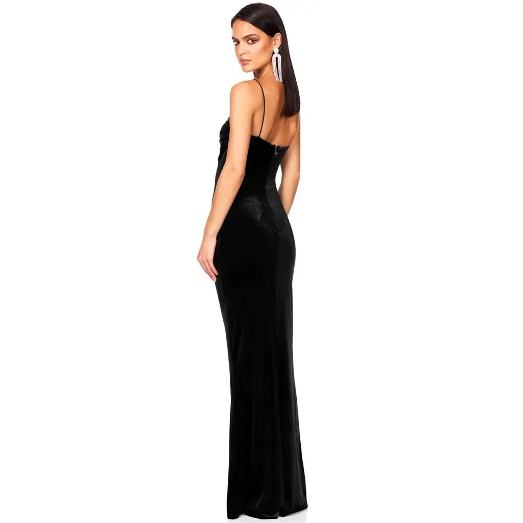 Love Nookie Twilight Floor Length Gown Black Size XS / AU 6 photo 3