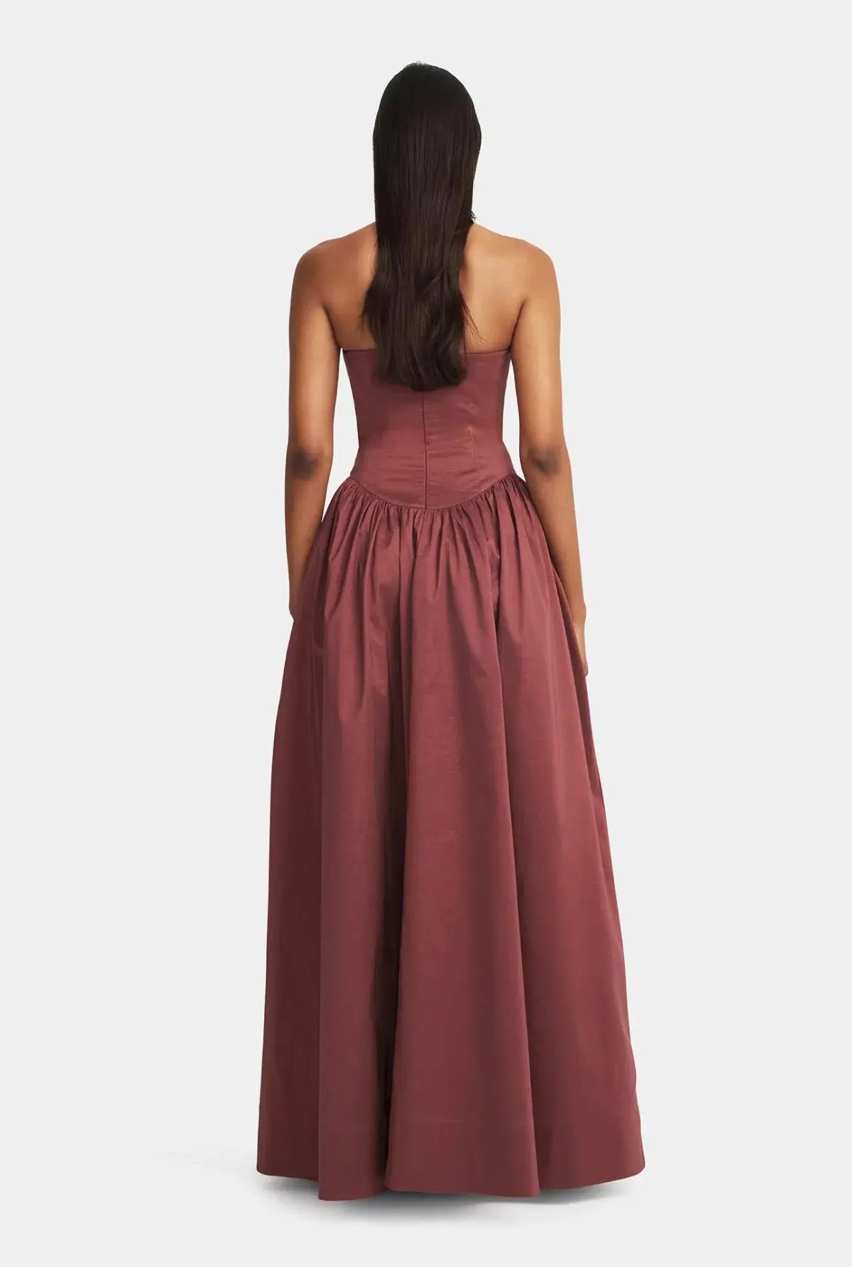 Hansen And Gretal Audrey Gown Pinot Size 10 photo 2