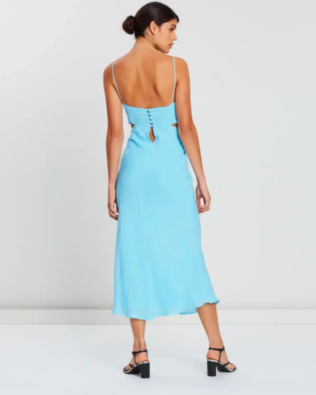 Bec and Bridge Marine Dreams Midi Dress Aqua size 6 photo 3