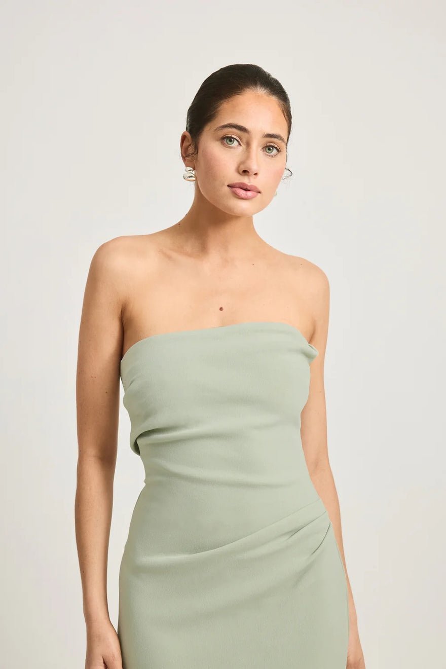 Tojha Desiree Dress - Sage Green photo 3