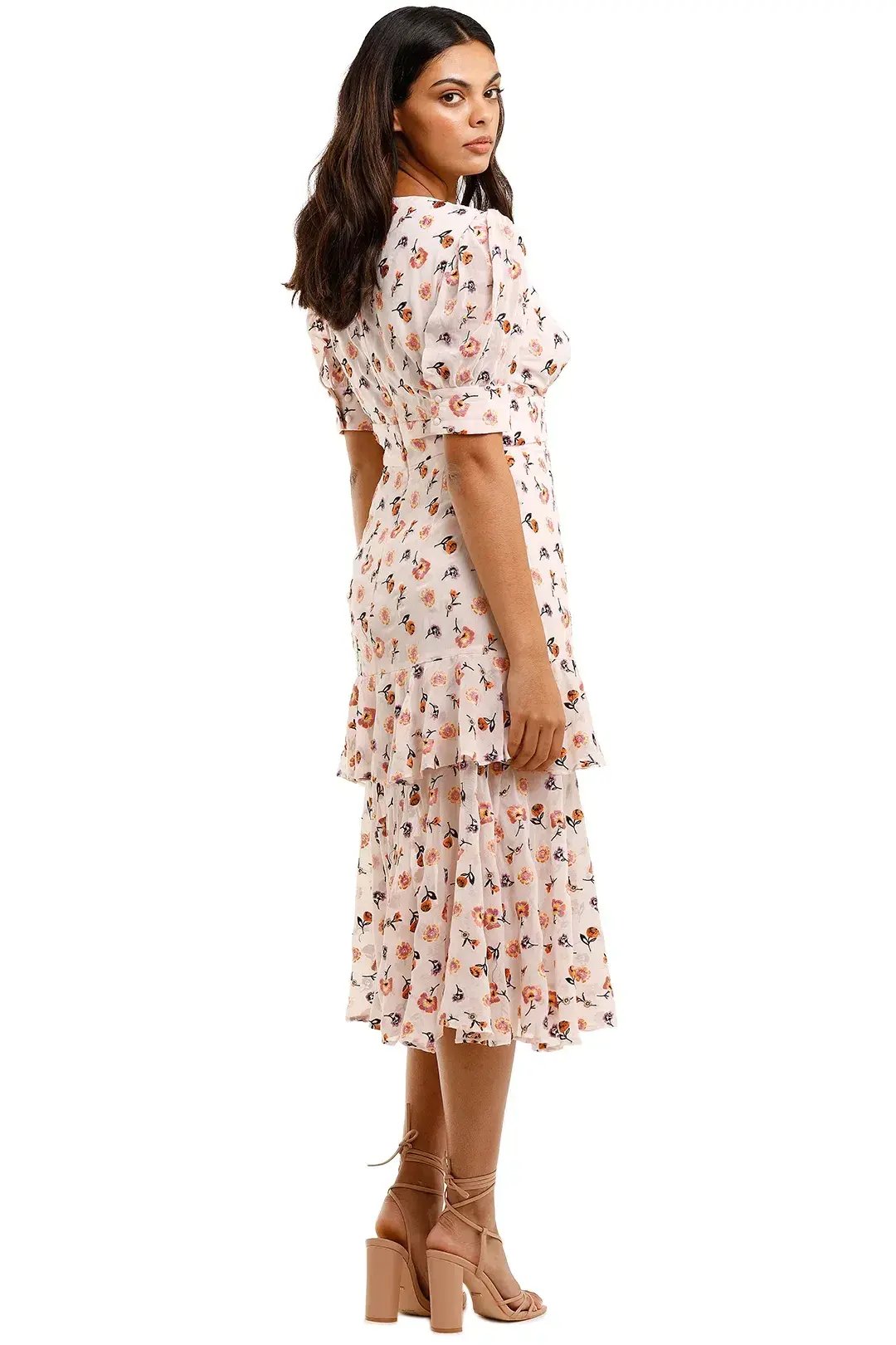 Talulah Follow You Midi Dress Floral Size XS / AU 6 photo 2