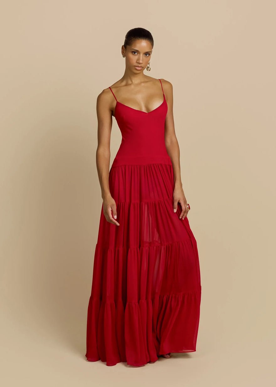 Arcina Ori Delphina Dress Red photo 2