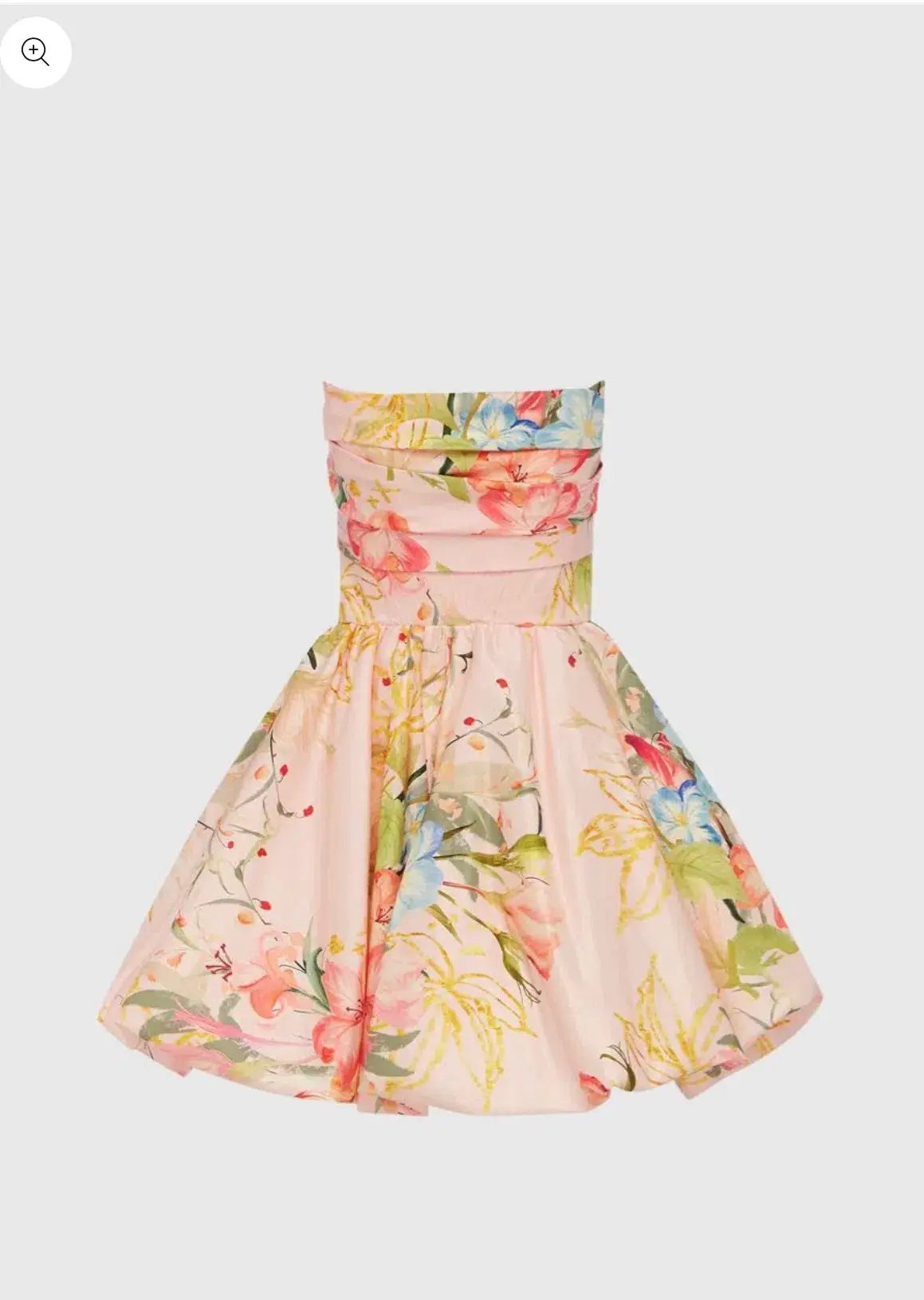 Leo Lin The Katy Bustier Mini Dress in Opulent Print Size 10 photo 3