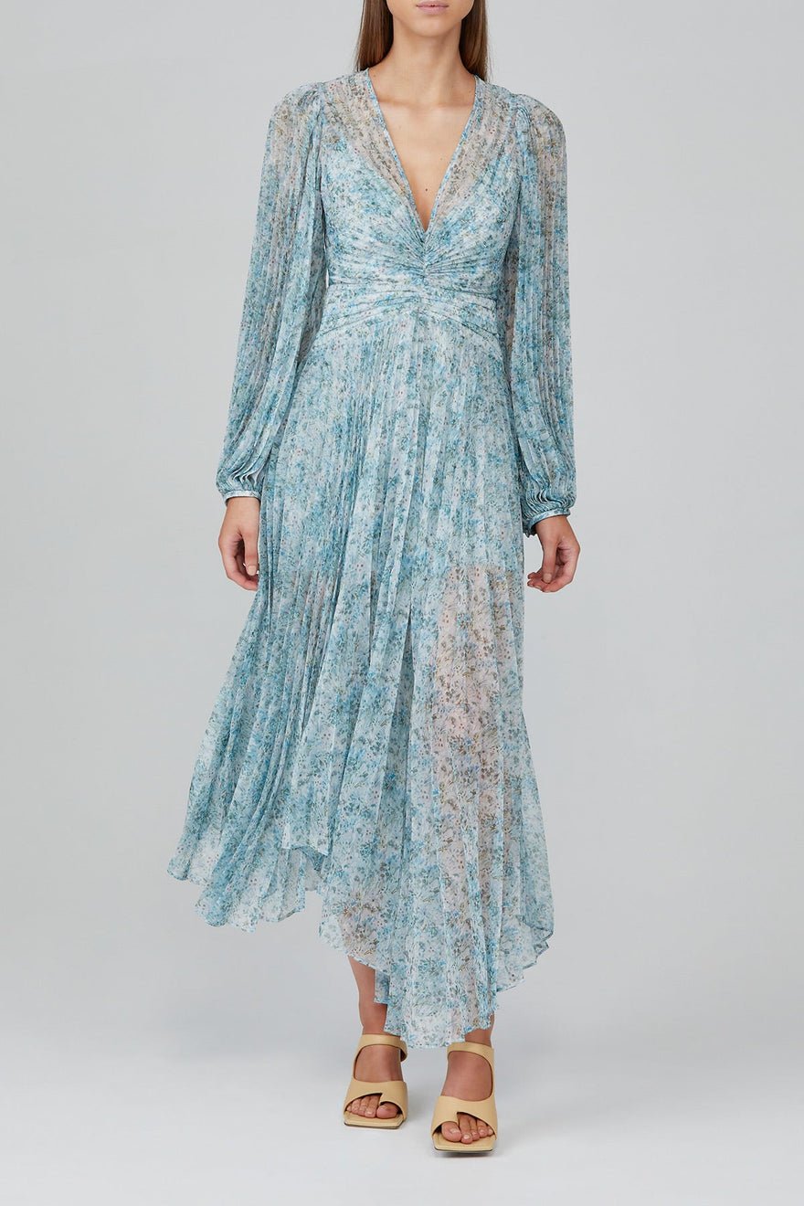Acler Astone Dress - Blue Fields photo 2