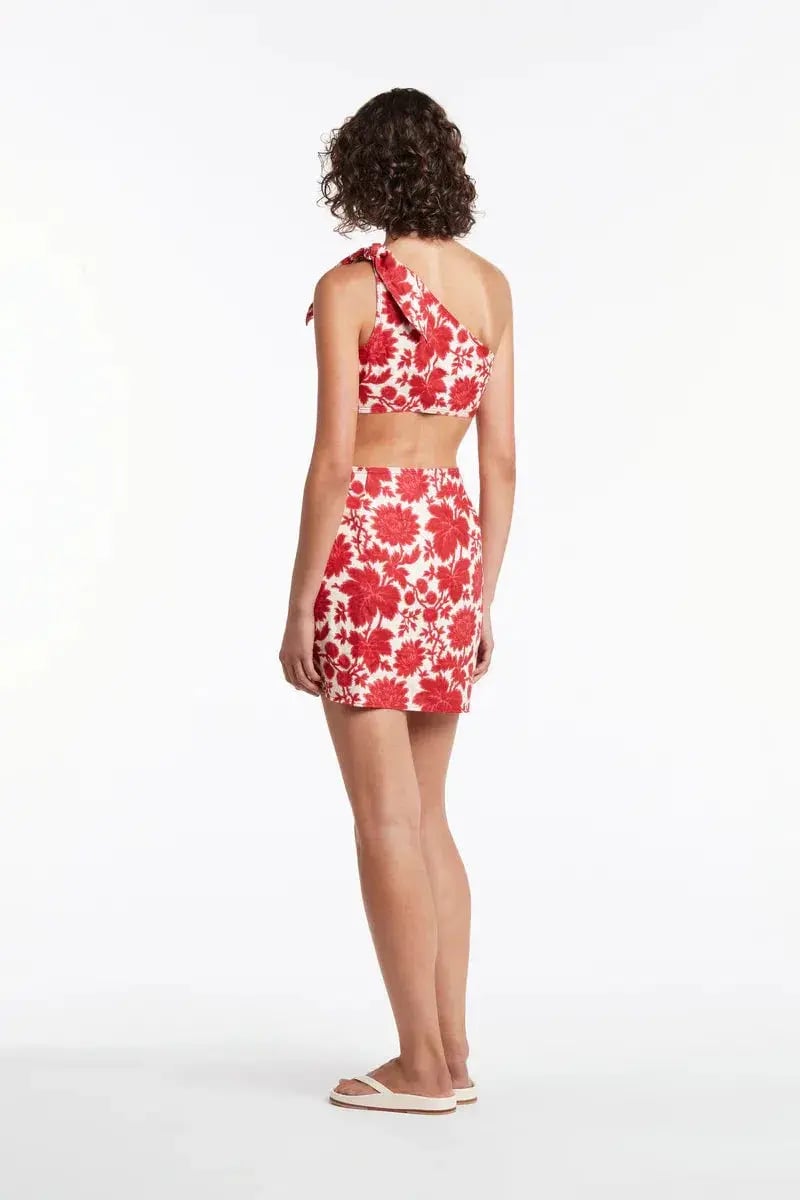 SIR The Label Cinta Cut Out Mini Dress Valentina Floral Size 2 / AU 10 photo 2