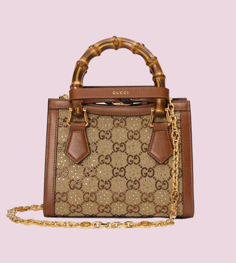 Gucci Diana Limited Edition Swarovski Mini Tote photo 8