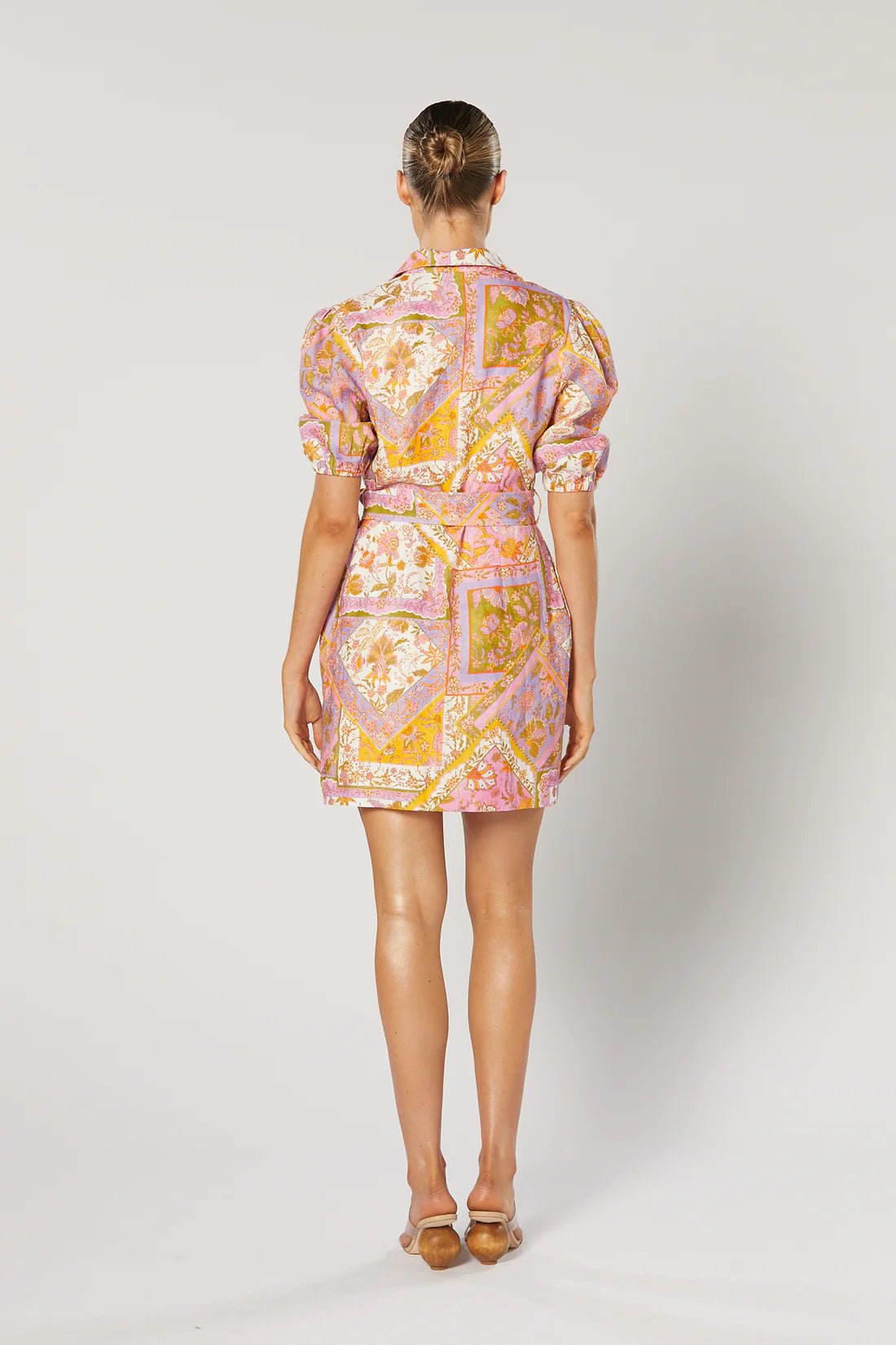 WINONA HARLAN SHORT DRESS - PAISLEY PRINT photo 5