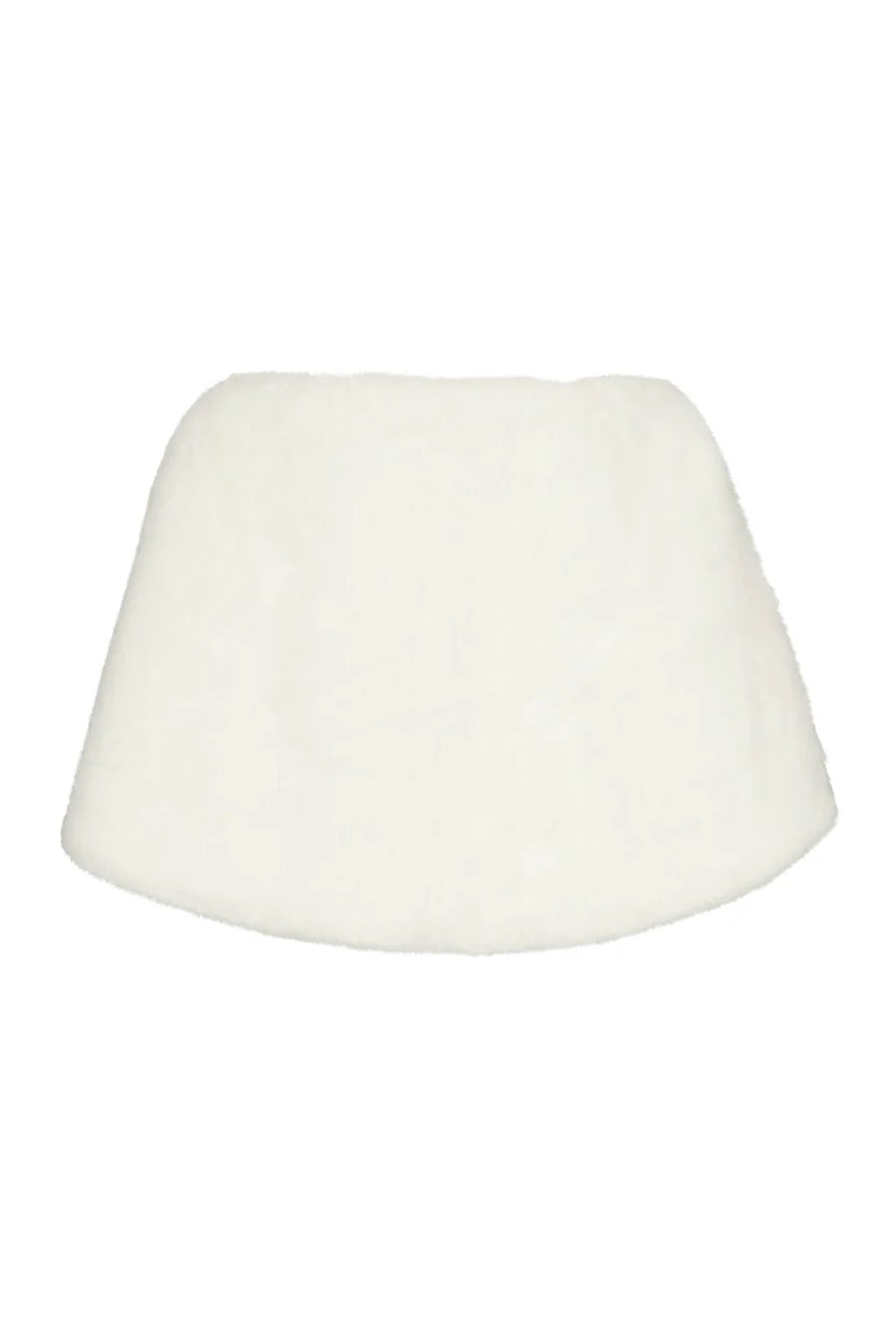 UNREAL FUR YASMIN WRAP - BLANC photo 4