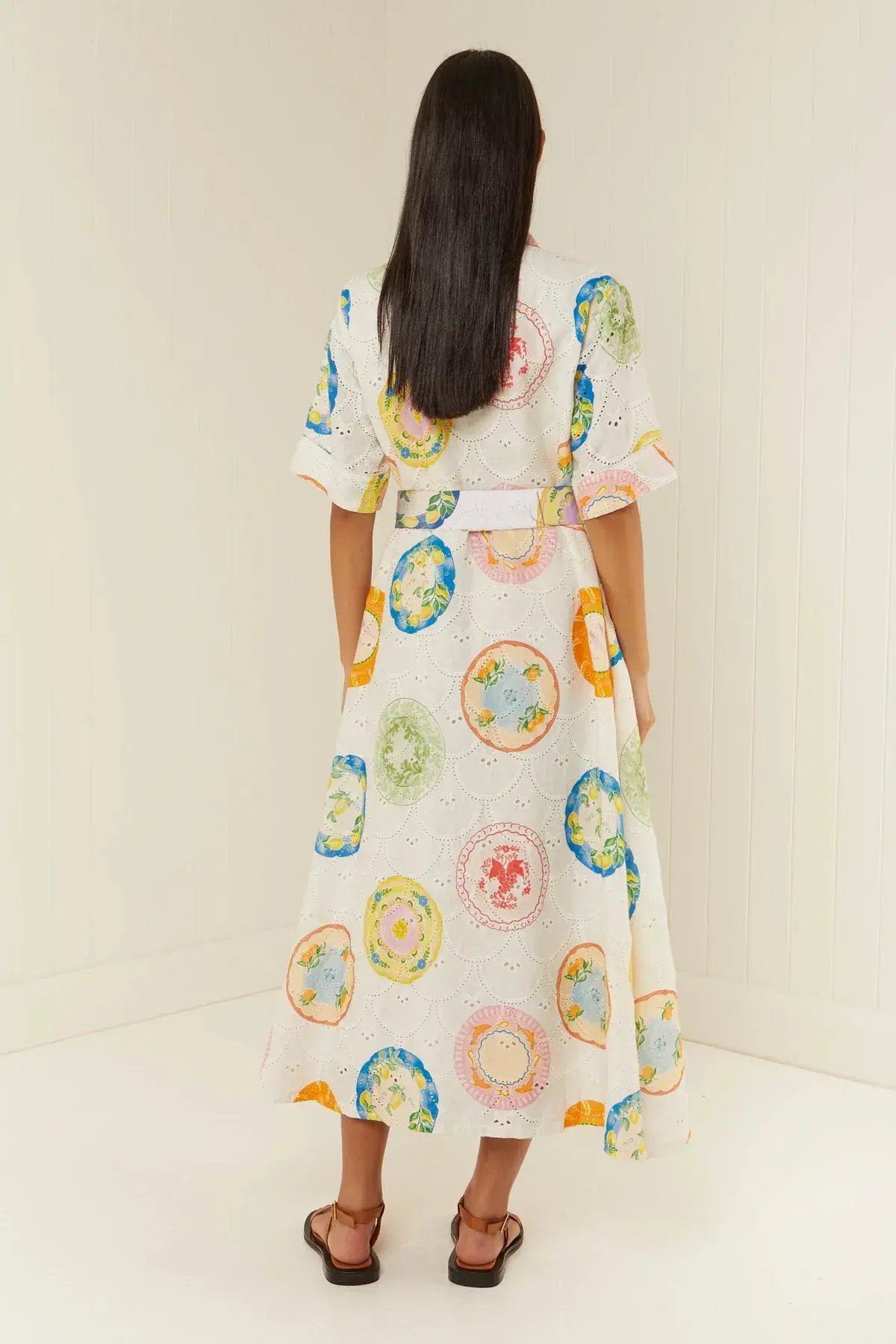 Palm Noosa Souvenir Midi Dress Print AU12 photo 3