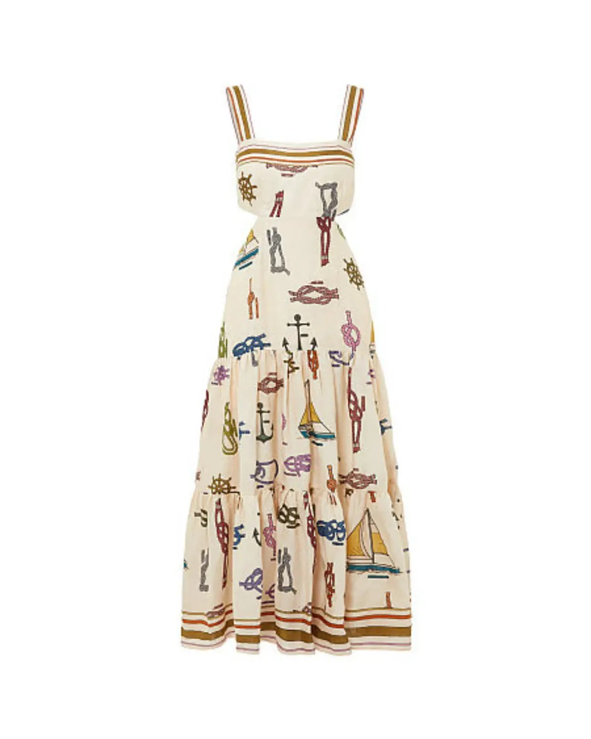 Alemais Ships Ahoy Sundress Print Size AU 12 photo 3