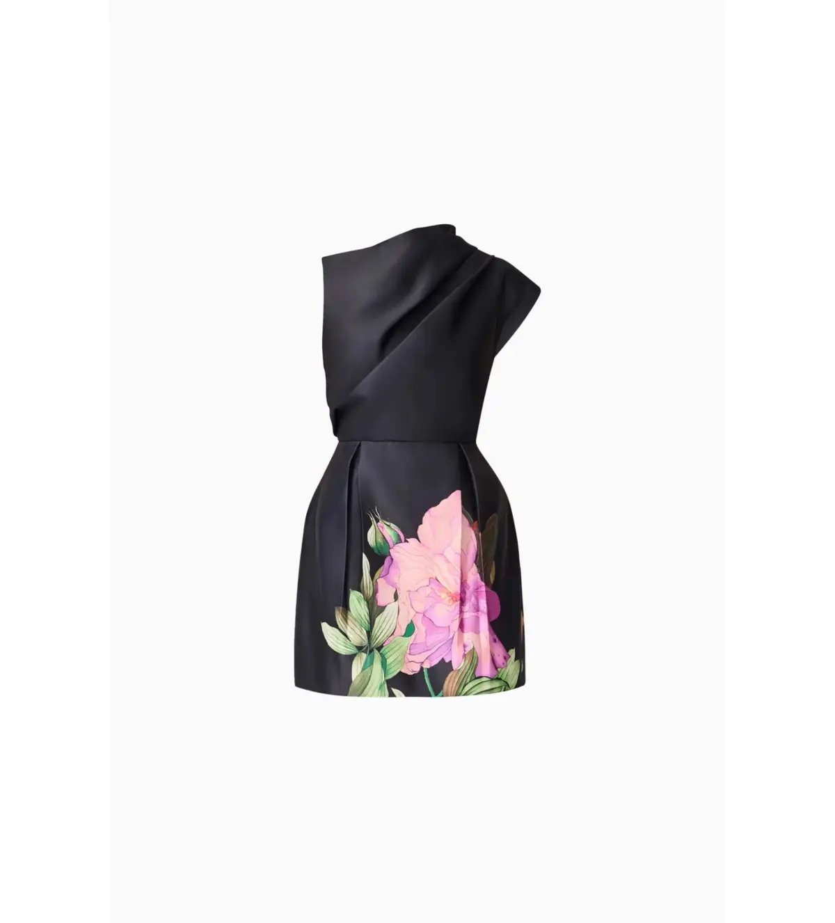 Elliatt Azelie Aysmmetrical Mini Dress in Black Size S / AU 8 photo 5