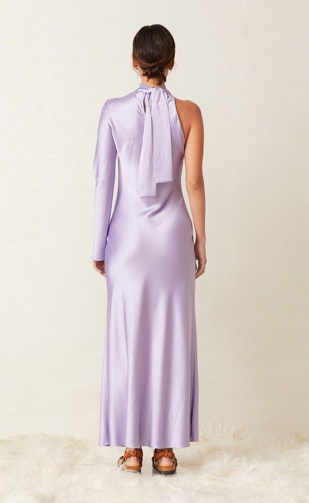 Bec & Bridge Violetta Asymmetrical Maxi Dress Lilac Size 10 photo 3