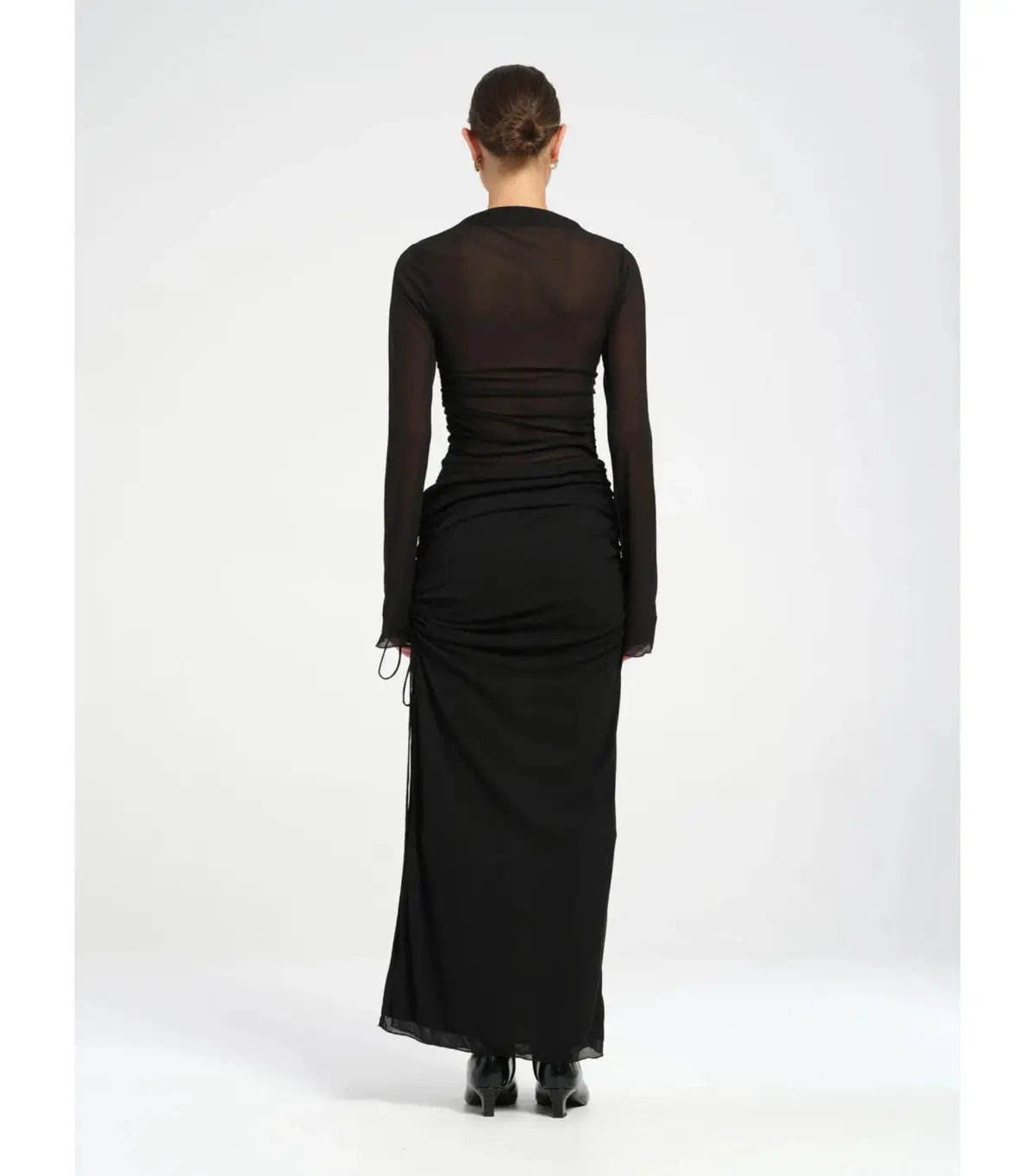 Benni Mable Maxi Dress Black Size 8 photo 3