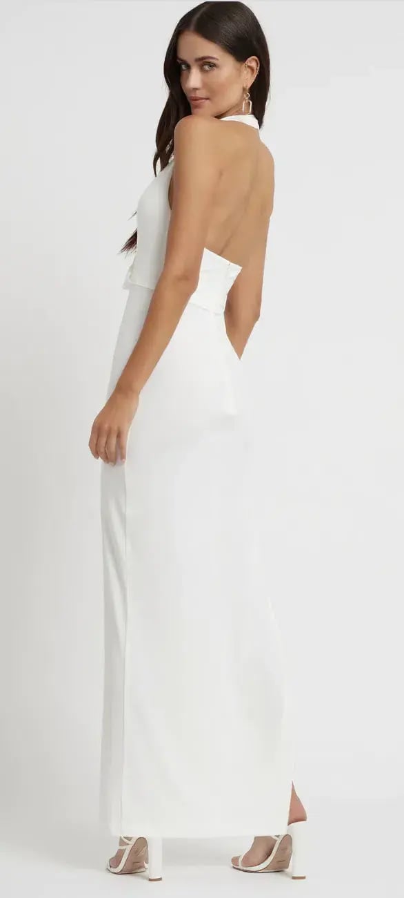 Lexi Noel Dress White Size 4 photo 3