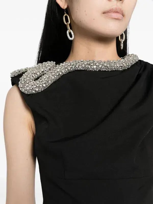 Rachel Gilbert Farley Gown Black Size 2 / AU 10 photo 2