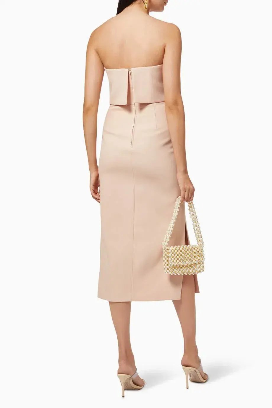 C/MEO Collective Midi Dress Blush Size M photo 2