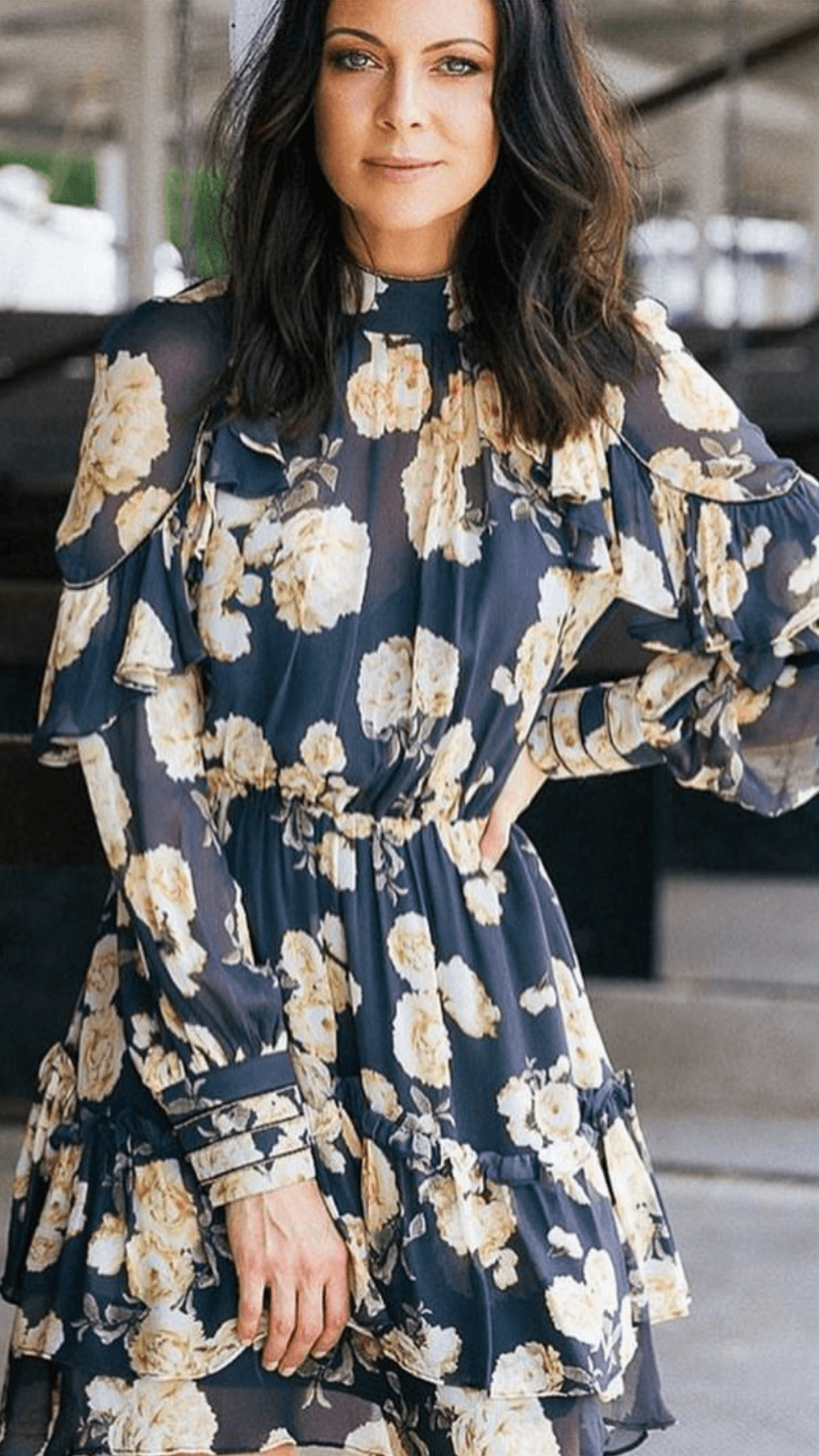 Talulah In The Mix Mini Dress Navy Size AU 6 photo 3