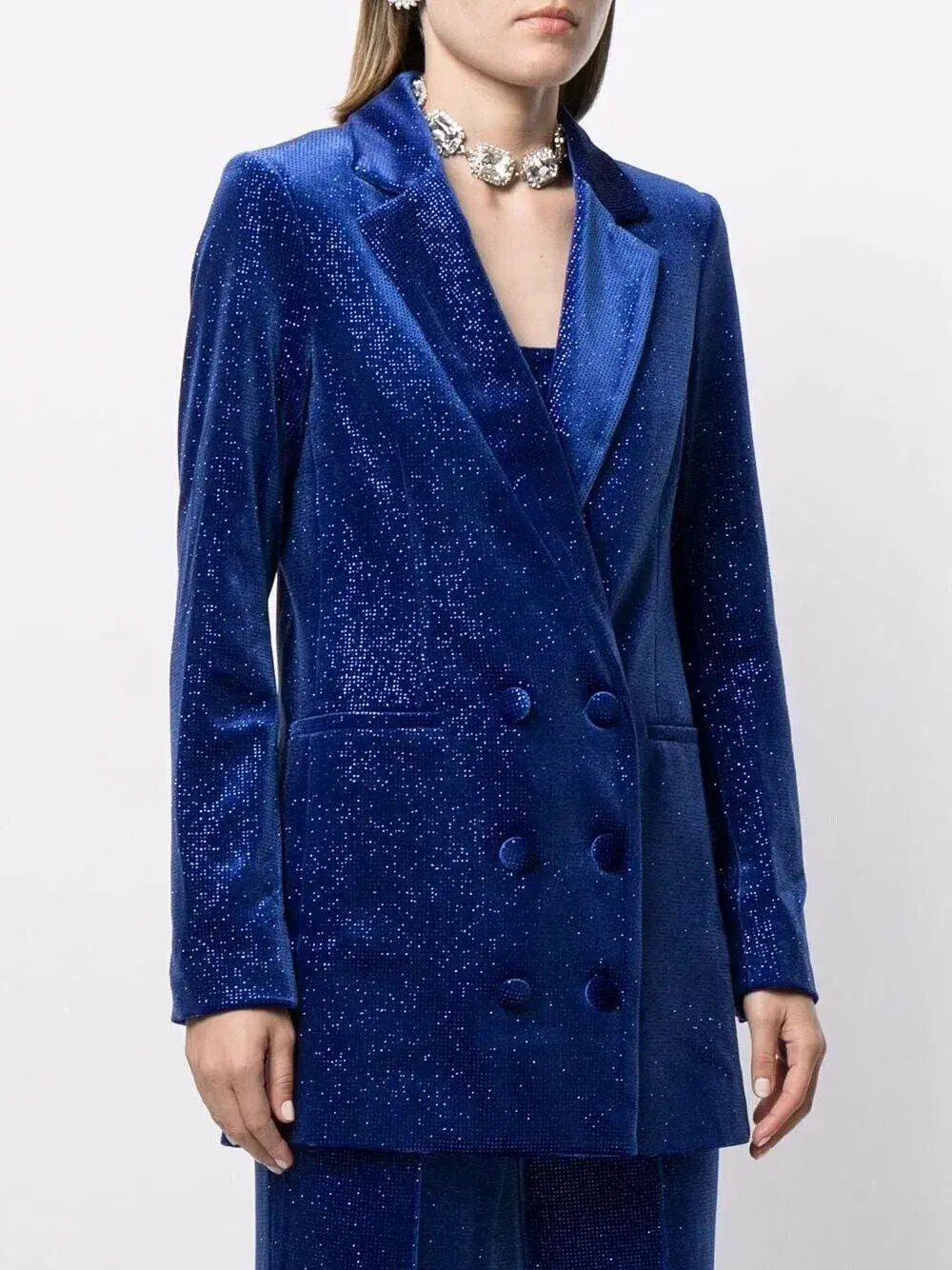 Alice McCall Midnight Magic Three-Piece Suit Mazarine Blue Size 6 photo 2
