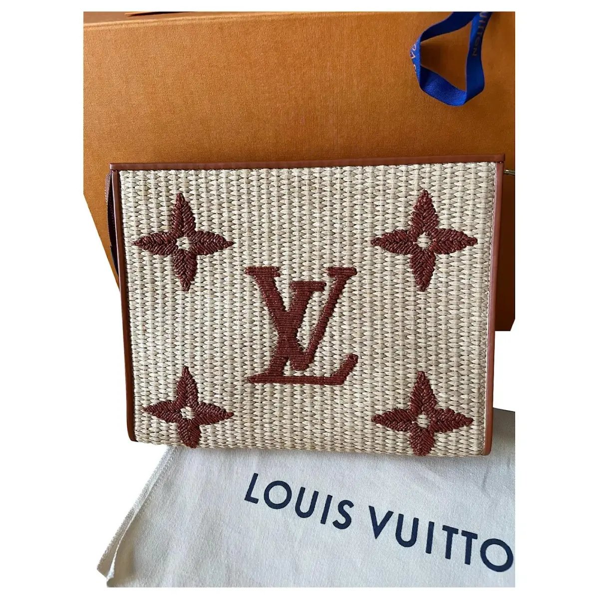 Louis Vuitton Pouch 26 Raffia Monogram photo 2