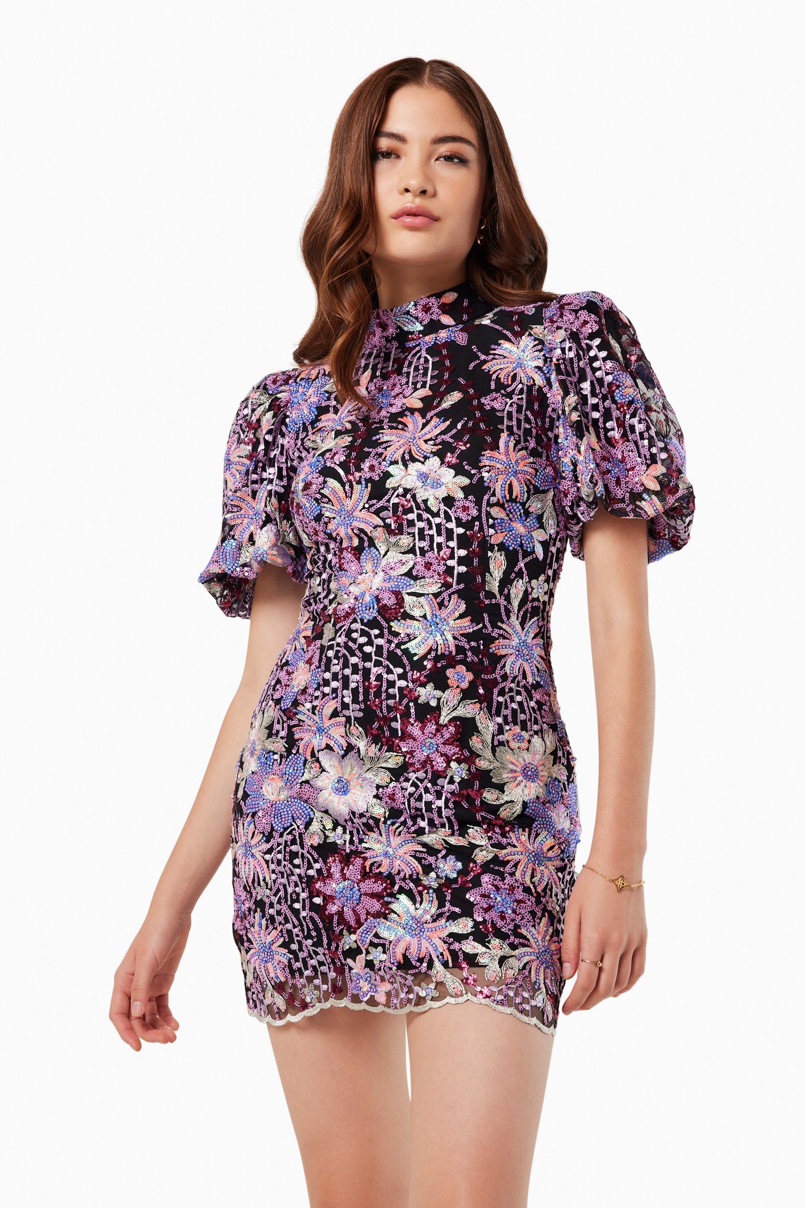 ELLIATT FANDANGO DRESS - MULTI photo 2