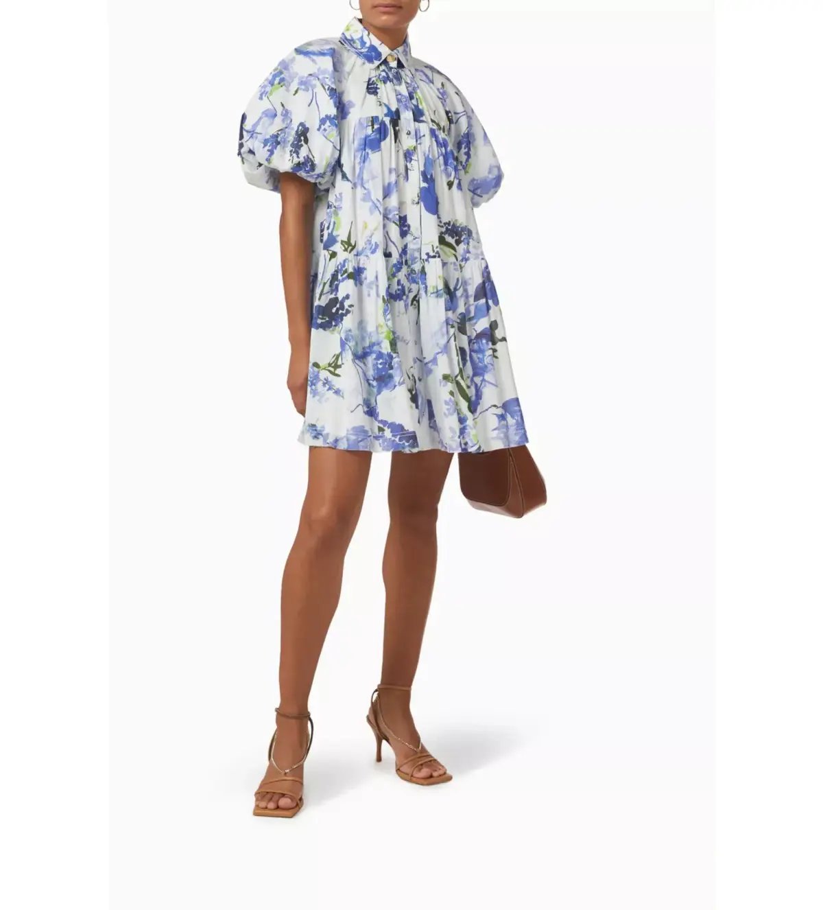 Aje Pablo Smock Mini Dress in Cotton Size AU 12 photo 2