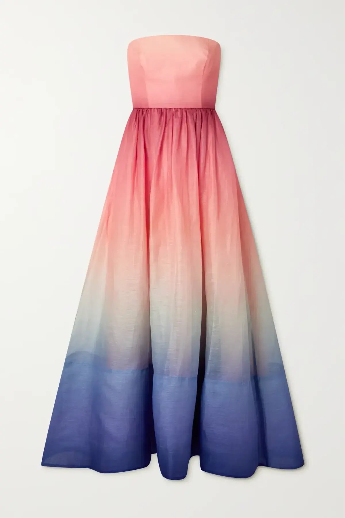 Zimmermann Ombre Sunset Postcard Resort Dress Ombre Dawn Size 0/Au 8 photo 5