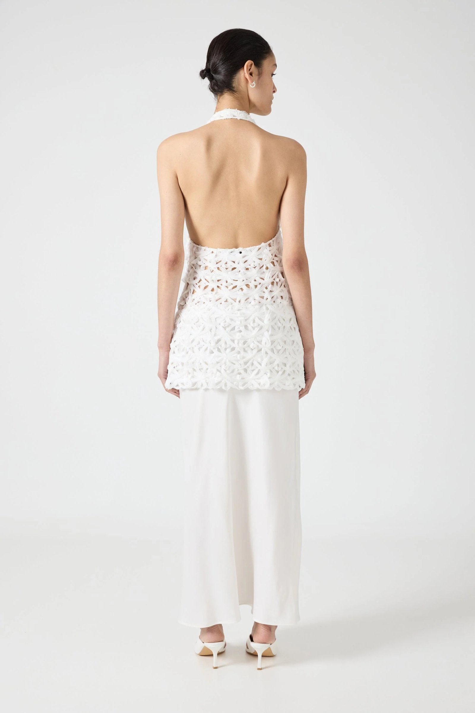 THIRD FORM ETHEREAL MAXI DRESS - OFF WHITE photo 3