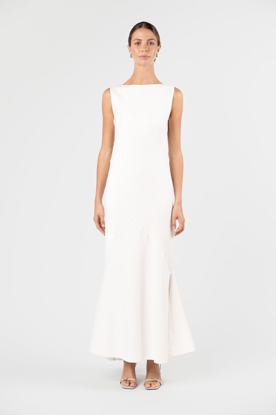 One Fell Swoop Monica Gown - Sicilian White photo 2