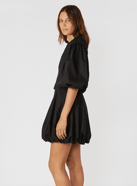 BASSIKE gathered balloon dress photo 2