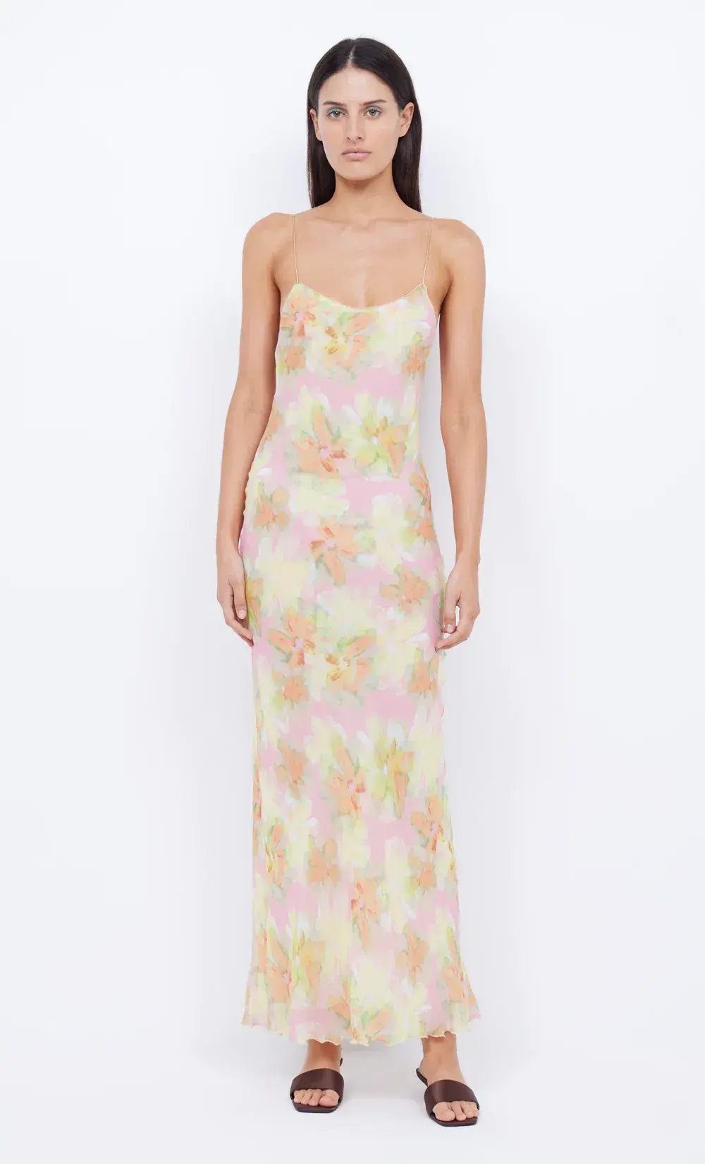 Bec & Bridge Zephy Print Slip Dress Floral Size 8 photo 5