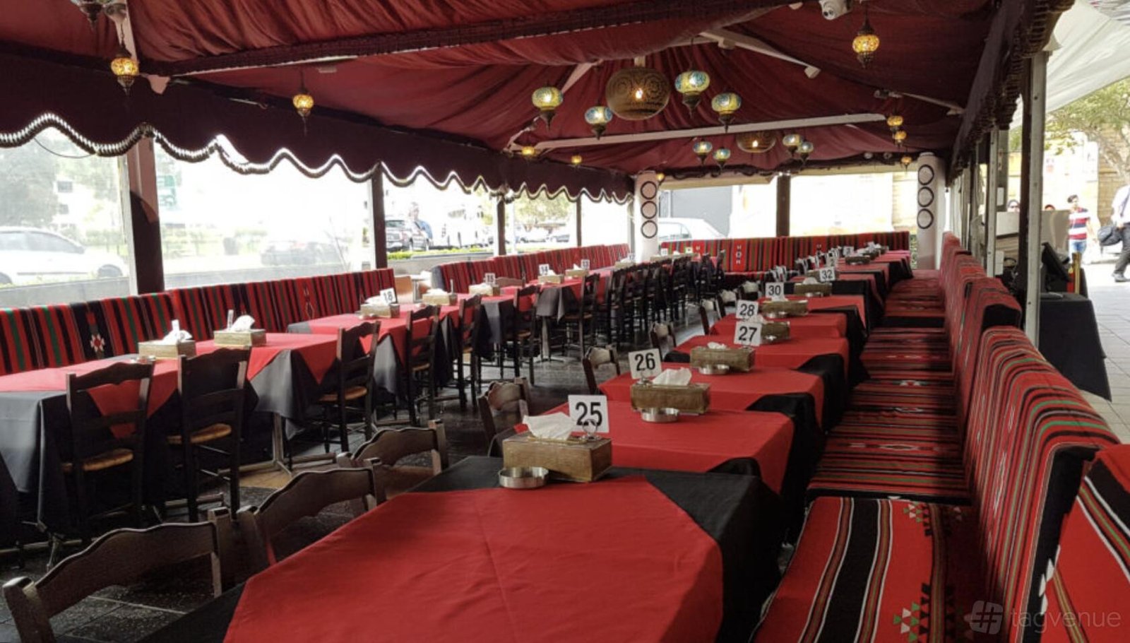 Outdoor Tent at Armani Restaurant photo 4