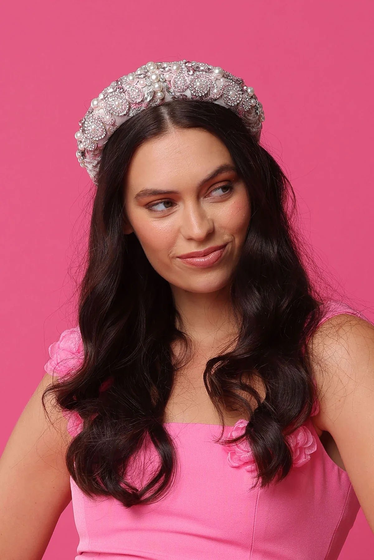 MORGAN & TAYLOR ANNA HEADBAND - PINK photo 2