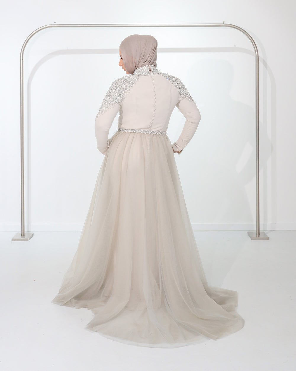 LOUBNA DRESS NUDE photo 2