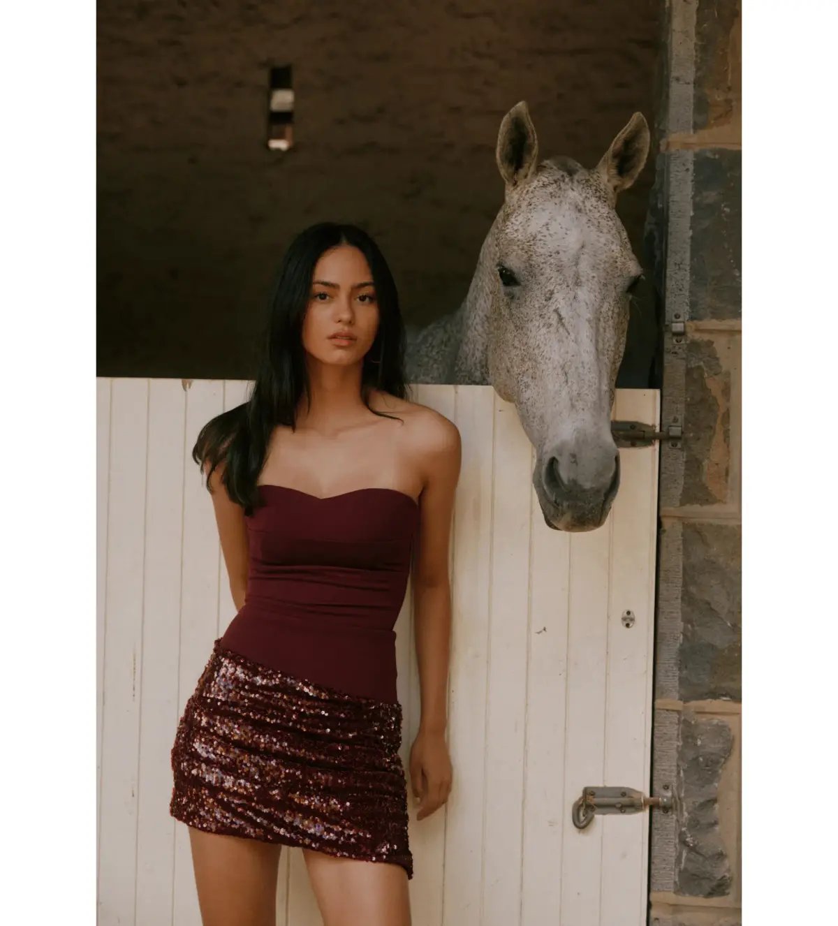 Ance Gria Anastasia Mini Dress Burgundy Size AU 8 photo 2