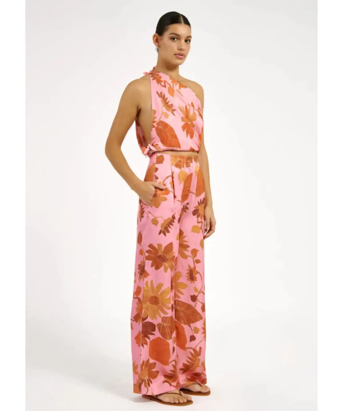 Roame Beckford Pants And Scarf Top Set in Jarome Size 1 / AU 8 photo 2