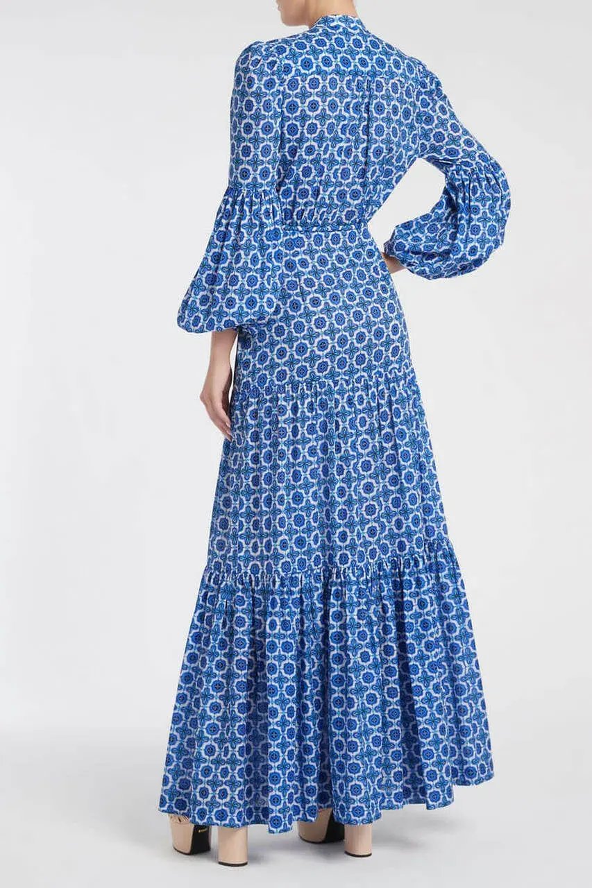 Rebecca Vallance Santorini Kaftan Print Size 10 photo 2