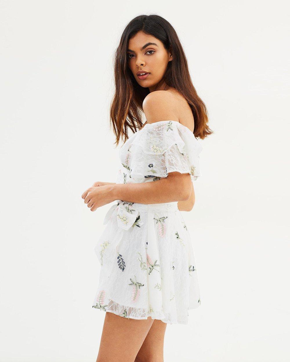 ASILIO | Botanical Crush White Romper | Size 6 | SOLD OUT photo 7