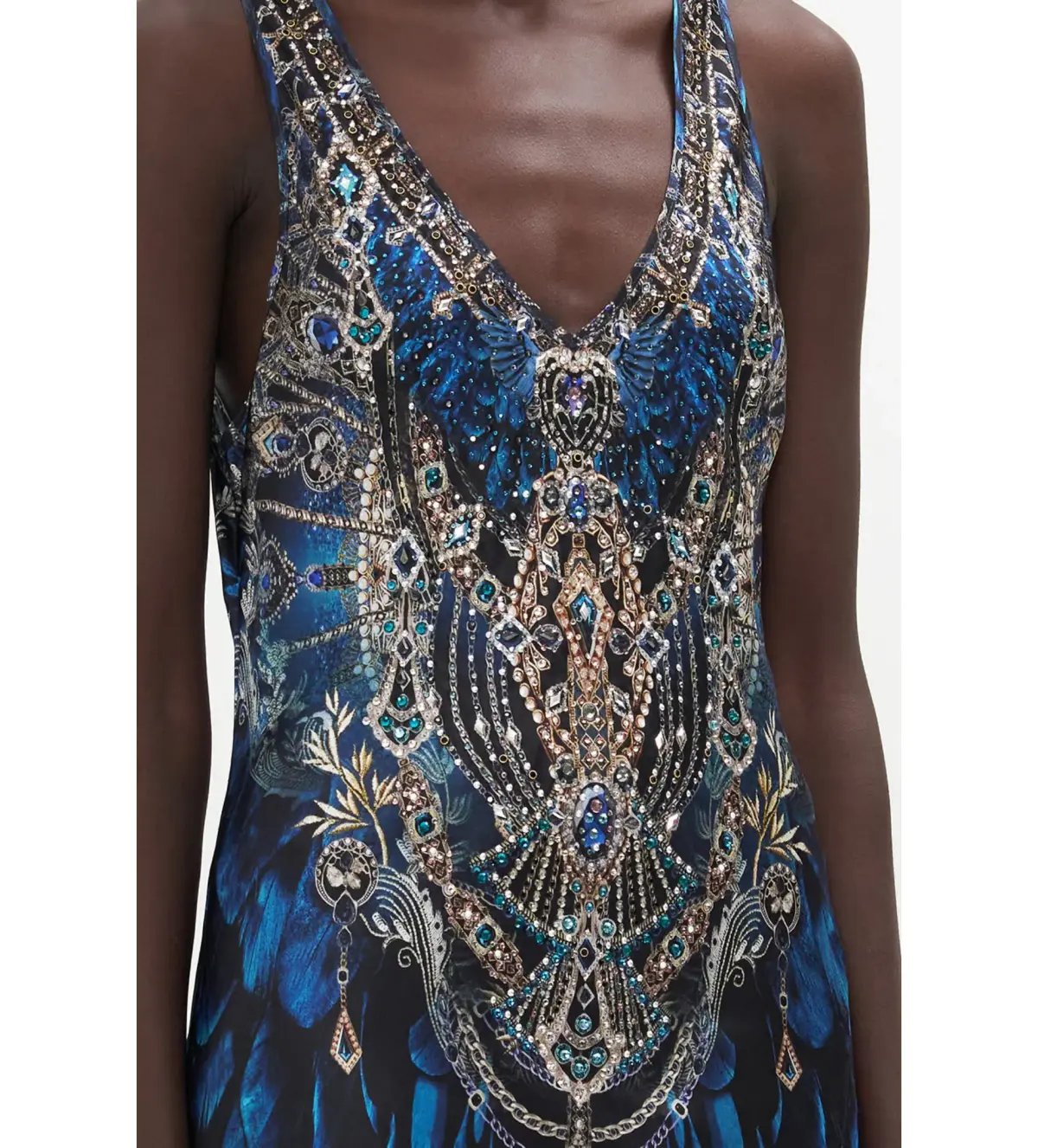 Camilla Bias Cut Tank Dress in Ground Control Size S / AU 10 photo 4