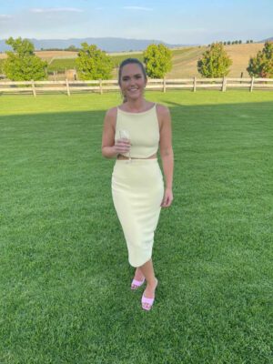 Bec & Bridge Scout Midi Cut Out Dress photo 6